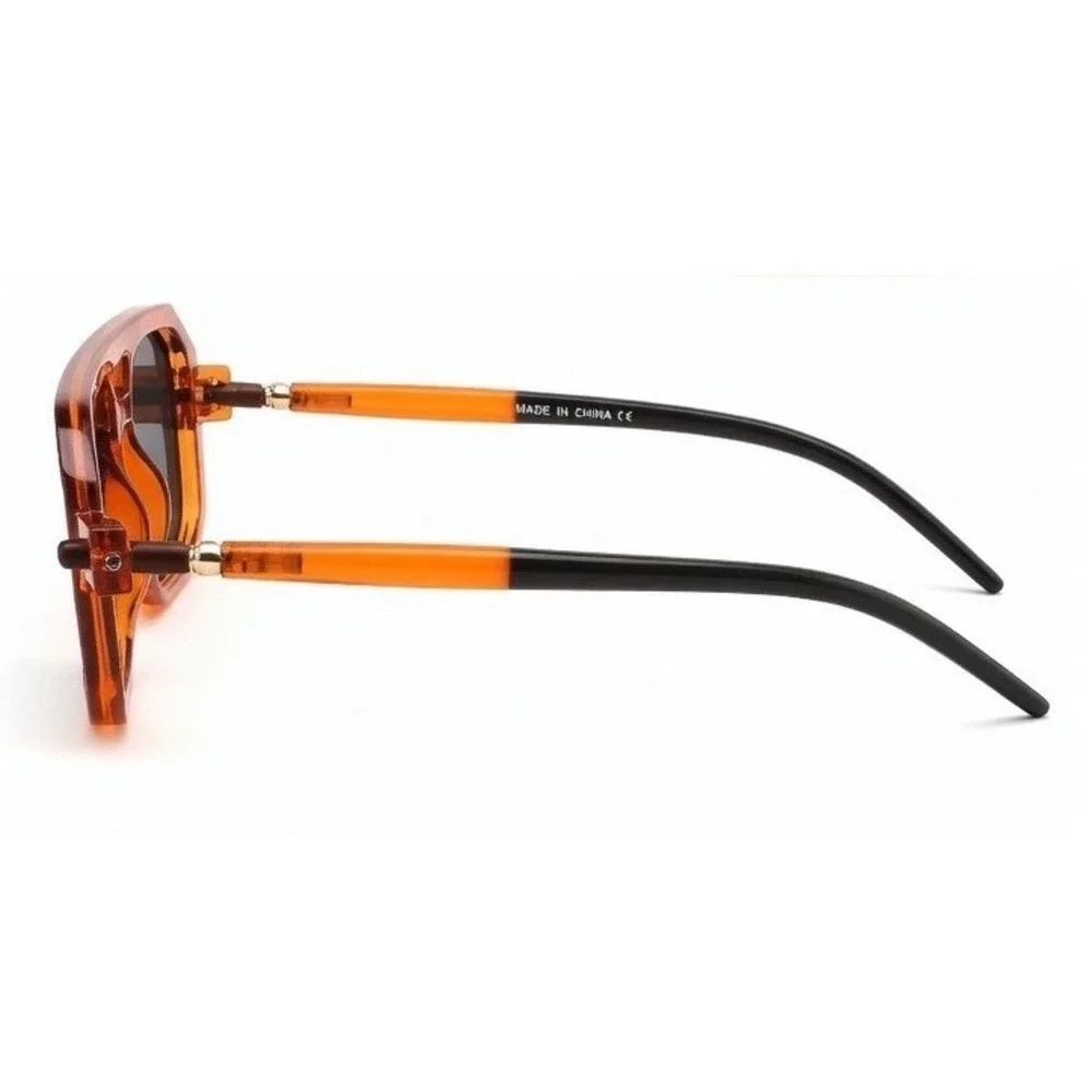 Retro Rectangle Flat Top Women Sunglasses -Chunky Square Tinted Sun Glasses 2026